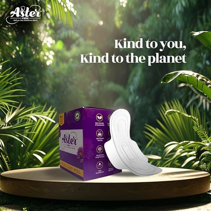 Astercare Biodegradable Sanitary pads XL+